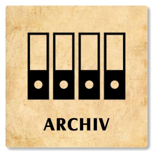 Archiv, 80x80mm, pergamen, Nevada